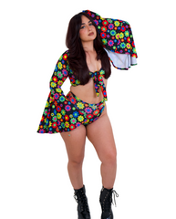 Daisy Darling Boo Flared Sleeve Top