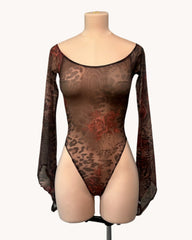 Sahara Boo Mesh Bodysuit