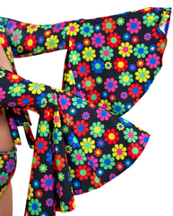 Daisy Darling Boo Flared Sleeve Top