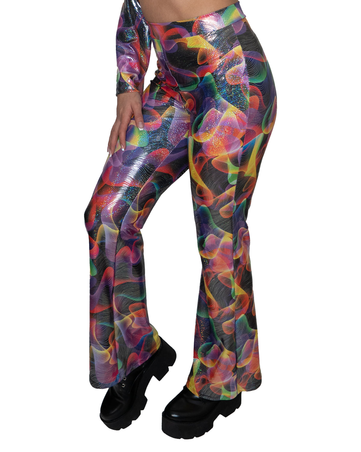 Disco Wave Boo High Rise Pants