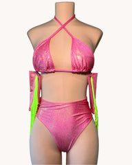 MEDIUM Neon Bubblegum Set
