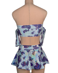 MEDIUM Purple Cowgirl Set