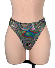 MEDIUM Trippy Mid Rise Cheeky Bottom
