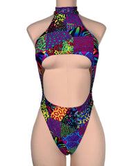 MEDIUM Feral Lisa Boo Bodysuit