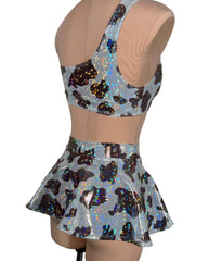 SMALL/MEDIUM Brown Cowgirl Set