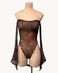 Sahara Boo Mesh Bodysuit