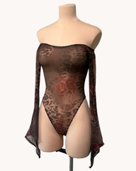 Sahara Boo Mesh Bodysuit