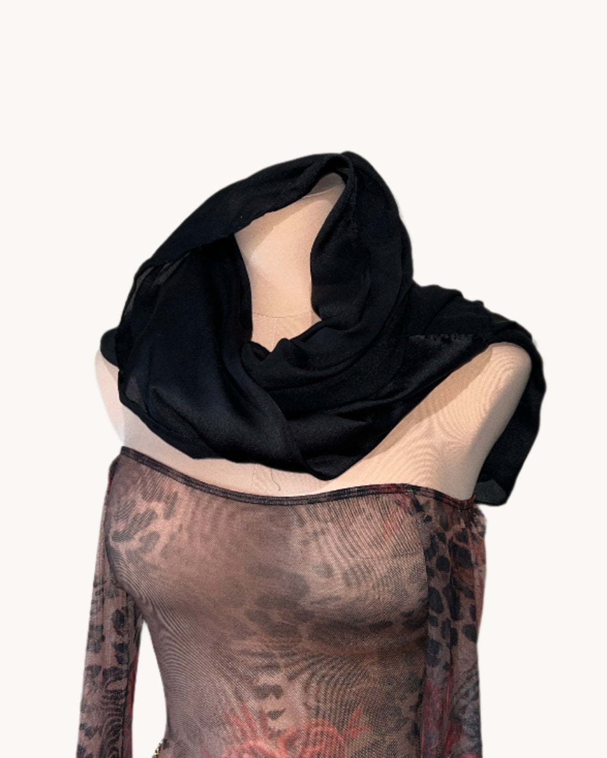 Classic Black Pashmina