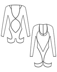 O-Ring Long Sleeve Bodysuit