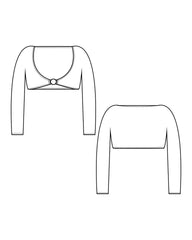 O-Ring Long Sleeve Top